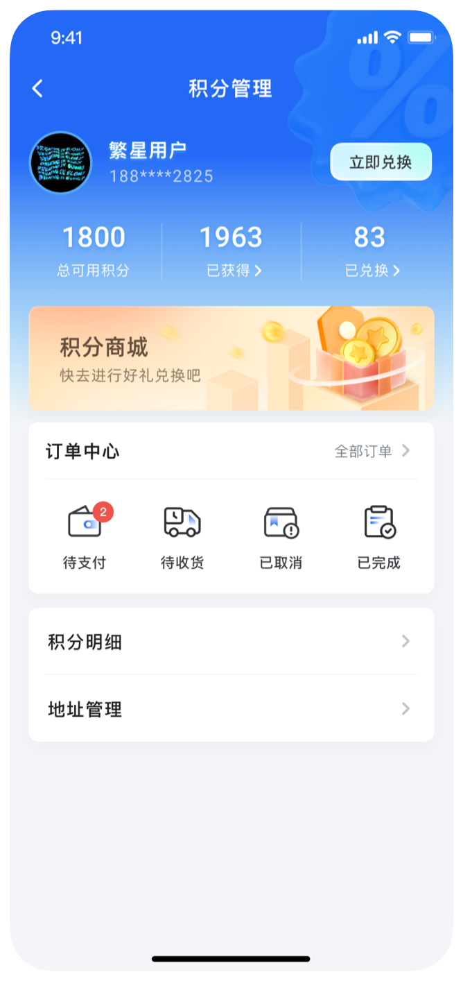 积分明细