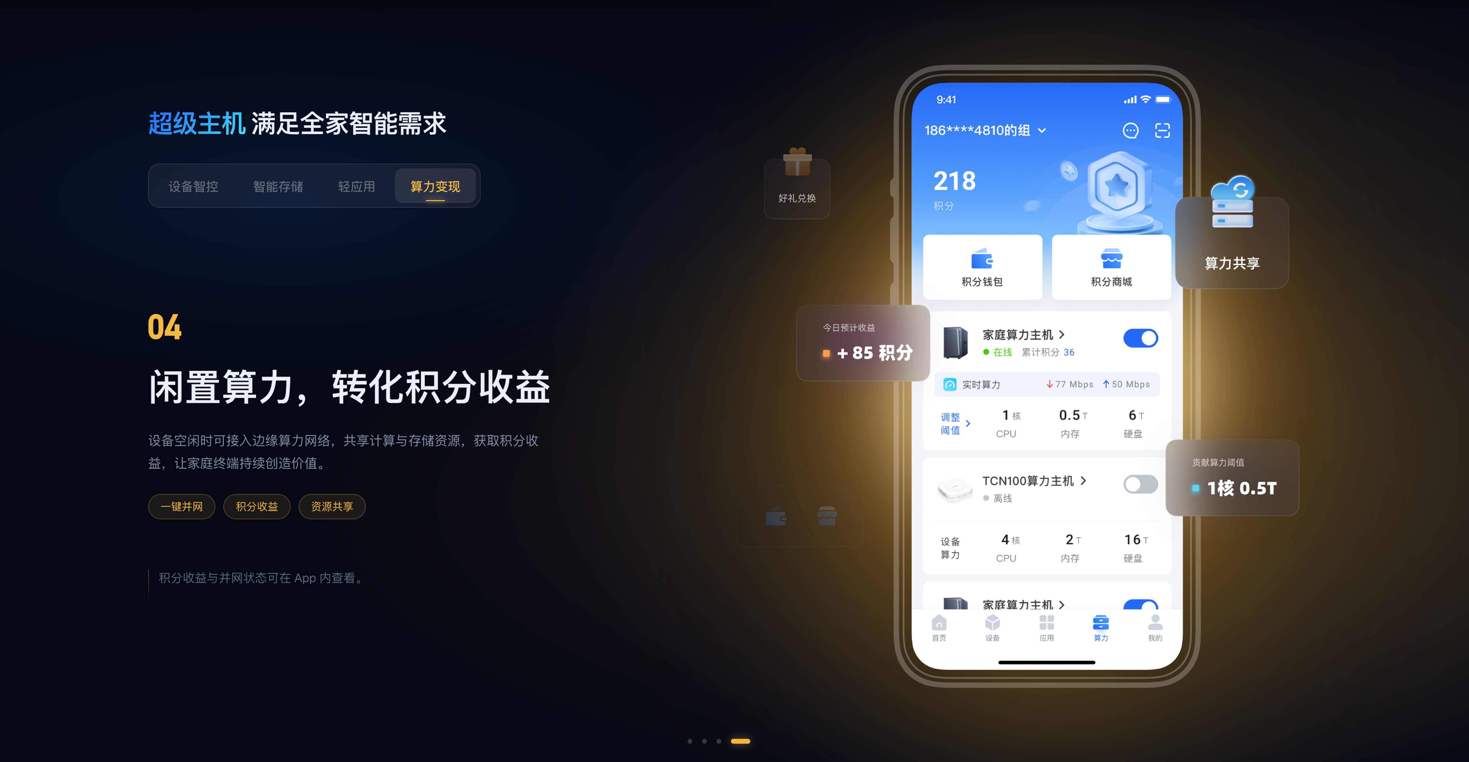 算力收益
