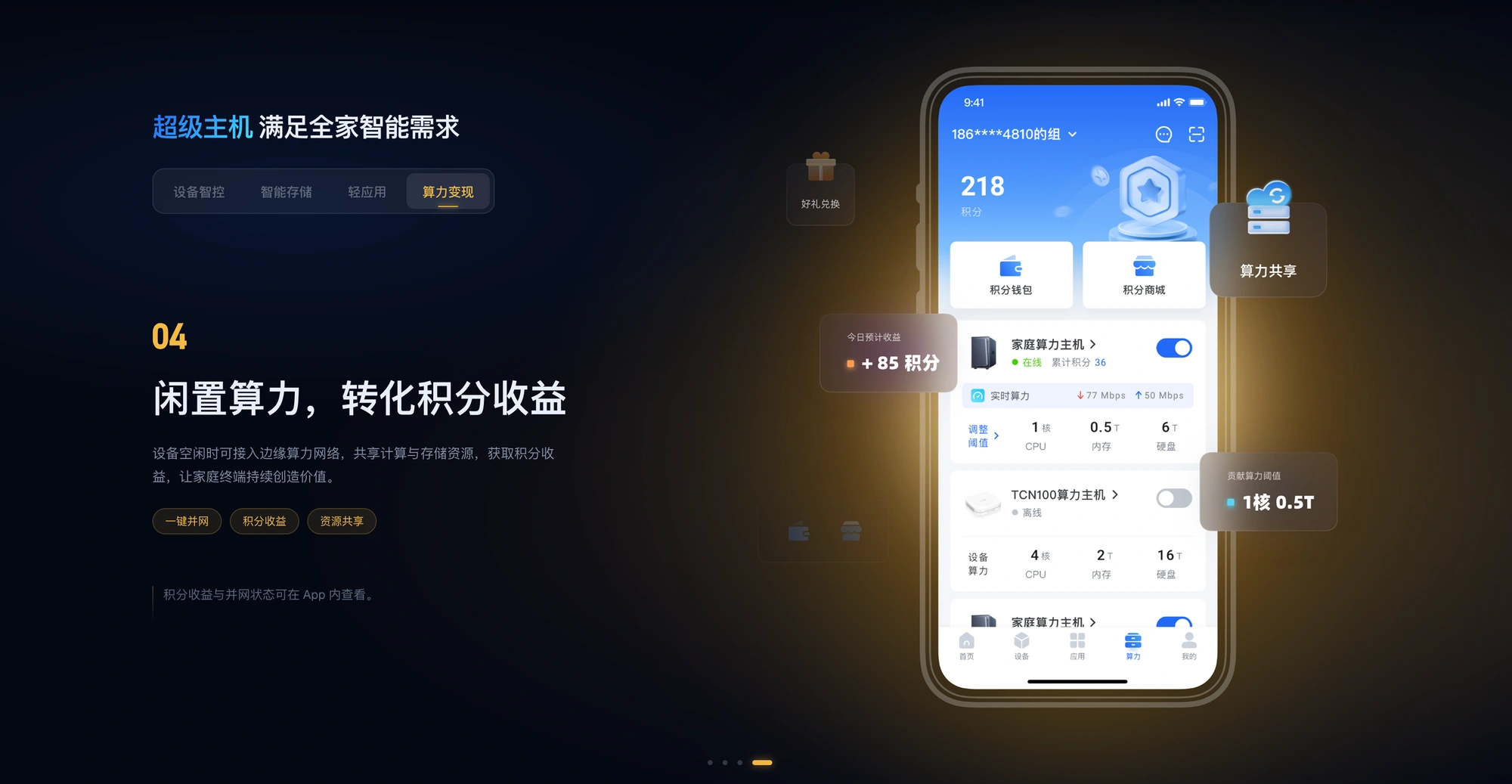 算力收益