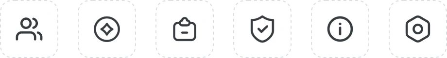 个人中心 Icon 组