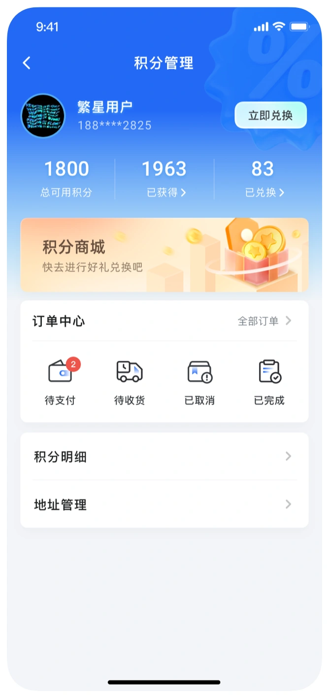 积分明细